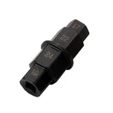 Motorcycle Wheel Axle Disassembly Tool Front Wheel Spindle Removal Wrench Disassembly Sleeve Hex Socket